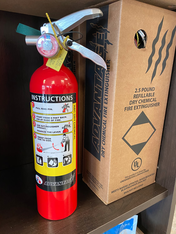 photo of fire extinguisher